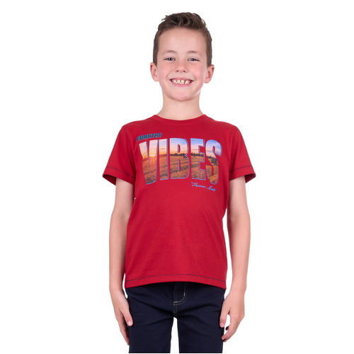 Thomas Cook Boys Rowan S/S Tee (T4S3513124) Red 2