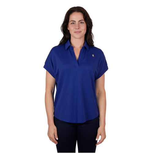 Thomas Cook Womens Penny Polo Top (T4S2575071) Cobalt 8