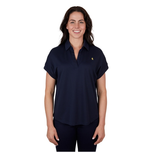 Thomas Cook Womens Penny Polo Top (T4S2575071) Navy 8