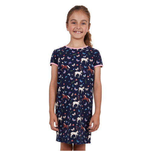 Thomas Cook Girls Butterfly Nightie (T4S5410186) Navy 2