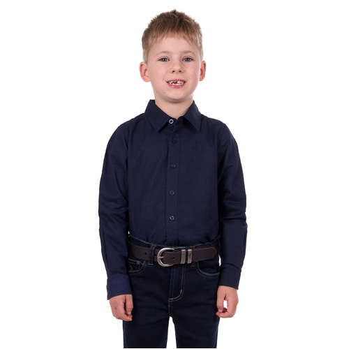 Thomas Cook Boys Linen L/S Shirt (T4S3141045) Navy 4