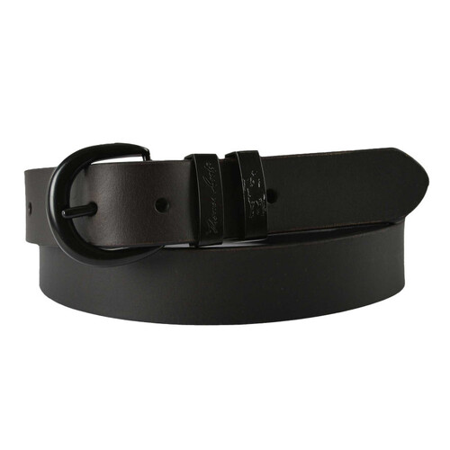 Thomas Cook Narrow Black Twin Keeper Belt (TCP1985BEL) Black S [SD]