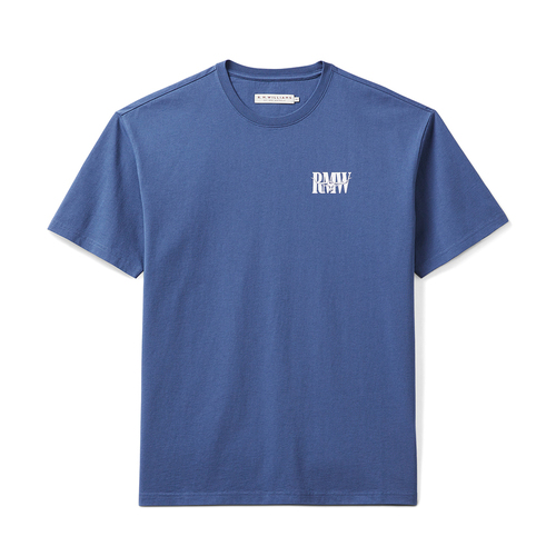 R.M.Williams Mens Classic S/S Tee (KD410JEM302) French Navy M