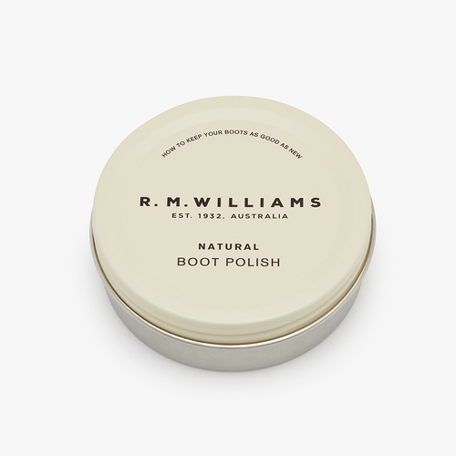 R.M.Williams Stockman's Boot Polish 70ml (CC244BP2701) Natural