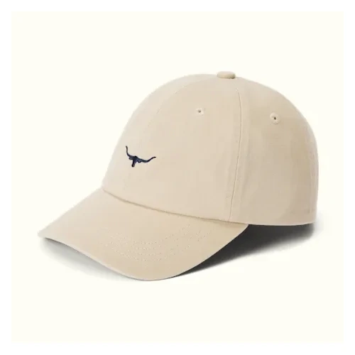 R.M.Williams Mini Longhorn Twill Cap (ACX9OWI13) Ecru One Size