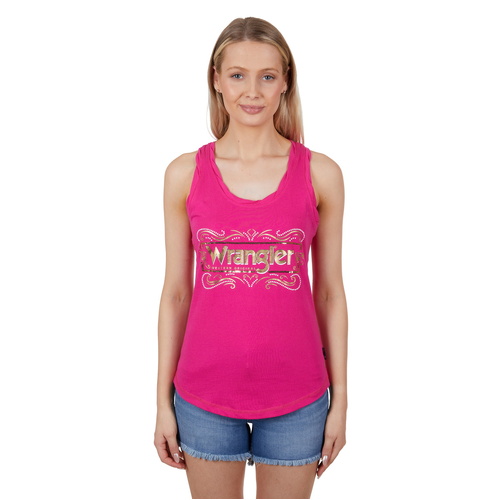 Wrangler Womens Savannah Tank (X4S2508147) Pink 8