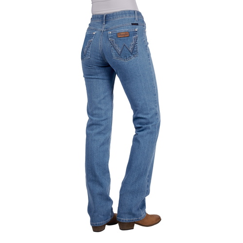 Wrangler Womens Chara Willow Jeans - 34 Leg (XCP2251216) Faded Blue 0