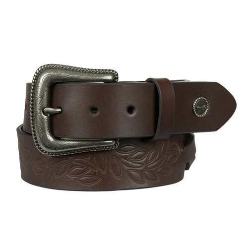 Wrangler Womens Katrina Belt (X4S2962BLT) Chocolate 28