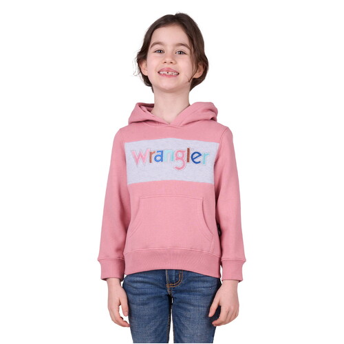 Wrangler Girls Bella Hoodie (X5W5597328) Pink 2