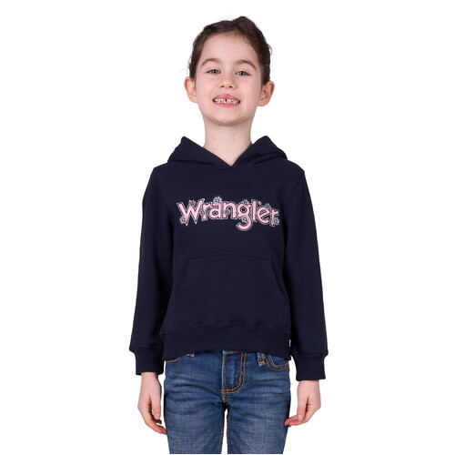 Wrangler Girls Daisy Hoodie (X5W5597329) Navy 2