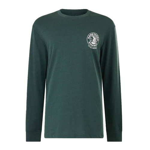 Hard Yakka Mens Heritage Icon L/S Tee (Y11489) Gardeners Green S