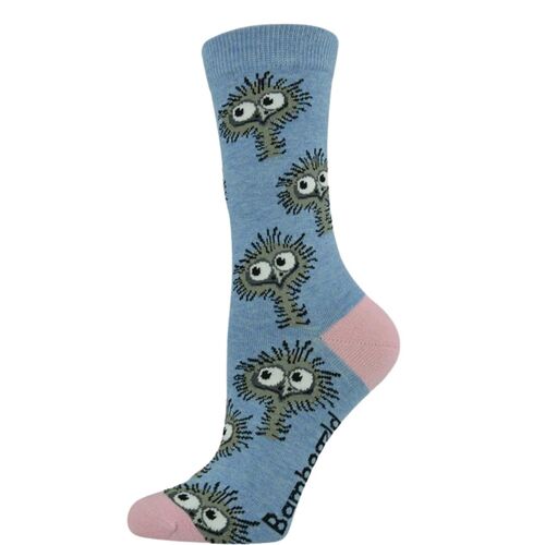 Bamboozld Socks Womens Emu Bamboo Socks (BBS18EMUW) Blue 2-8