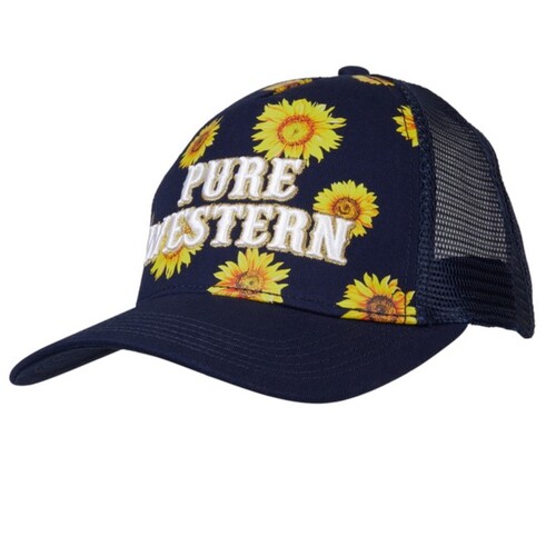 Pure Western Womens Frankie Trucker Cap (P4S2951CAP) Navy OSFM