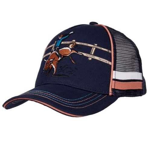 Pure Western Childrens Rodeo Trucker Cap (P4S3904CAP) Navy OSFM