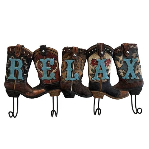 Pure Western Relax Wall Hooks (P3S1916GFT) Assorted [SD]