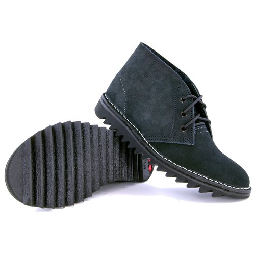 Rossi Mens Ripple Desert Boots (4046) Black 11.5