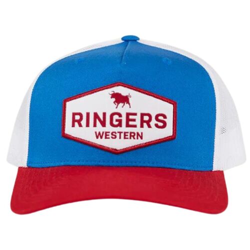 Ringers Western Scotty Trucker Cap (722031RW) Snorkel Blue OSFM [GD]