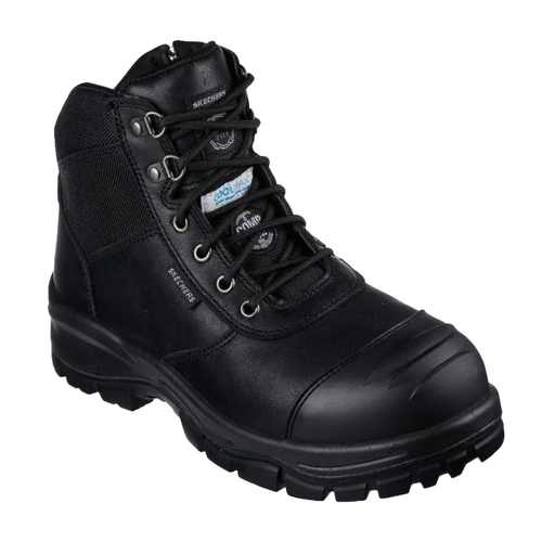 Skechers Mens SKX Work Composite Toe Boots (888028) Black 10 [GD]