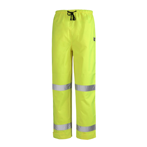 Rainbird Mens Hi Vis Utility Pants with Tape (8271) Yellow XL [GD]