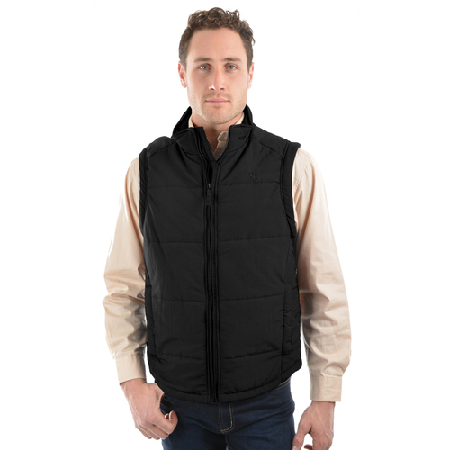 Thomas Cook Mens Hawkesbury River Vest (TCP1606110) Black S [SD]