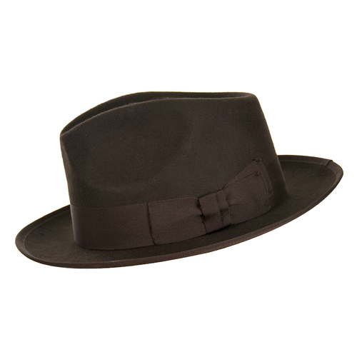 Thomas Cook Draper Hat (TCP1975HAT) Chocolate 59 [SD]