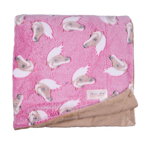 Thomas Cook Horse Snuggle Rug (TCP2908SNU) Pink