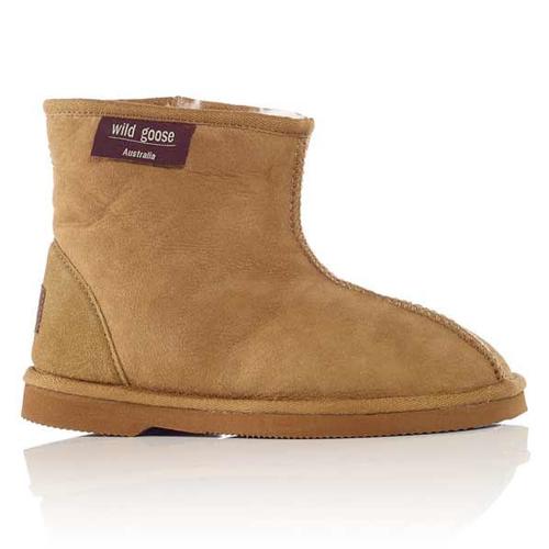 Wild Goose Viking Short Sheepskin Ugg Boots (UB-401) Chestnut 4M/6W