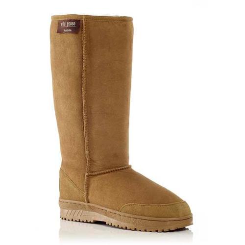 Wild Goose Premium Long Sheepskin Ugg Boots (UB-521) Chestnut 13M/15W