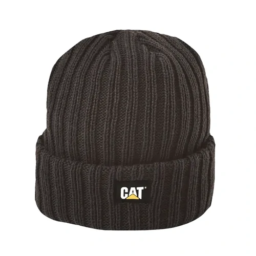 CAT Rib Watch Cap (PW01443) Black