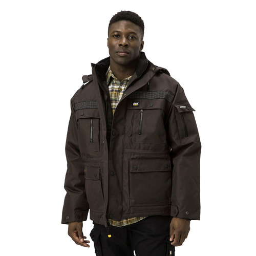 CAT Mens Heavy Insulated Parka (W11432) Graphite M [SD]