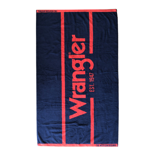 Wrangler Logo Towel (XCP1916TWL) Navy/Red