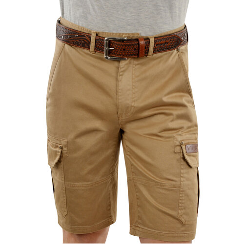 Wrangler Mens Cooper Cargo Shorts (XCP1301698) Sand 30 [SD]