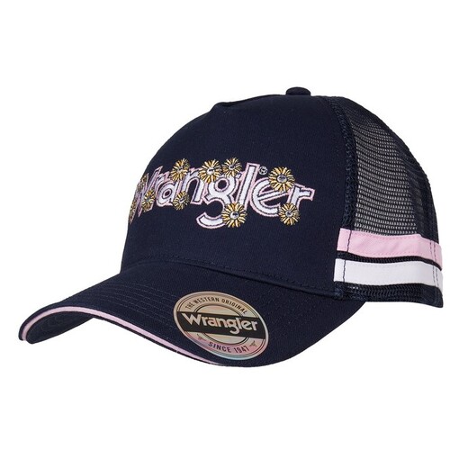 Wrangler Womens Lucinda Trucker Cap (X4S2908CAP) Navy OSFM