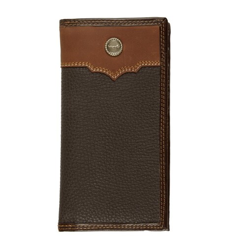 Wrangler Mens Johnny Rodeo Wallet (X4S1936WLT) Dark Tan