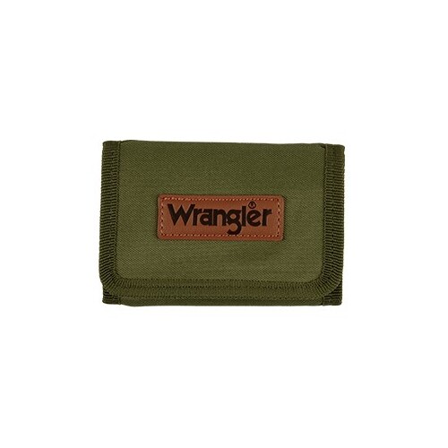 Wrangler Mens Logo Wallet (XCP1947WLT) Khaki