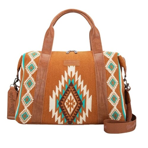 Wrangler Southwestern Maya Aztec Duffle Bag (X5W2994BAG) Tan