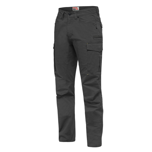 Hard Yakka Mens 3056 Stretch Ripstop Cargo Pants (Y02255) Charcoal 82R